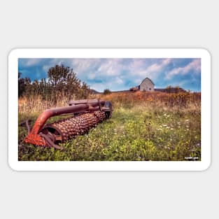 Farm in Blomidon Sticker